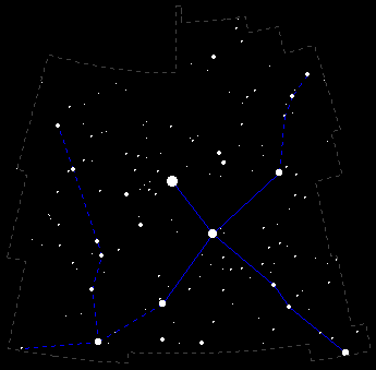 Mapa gwiazdozbioru