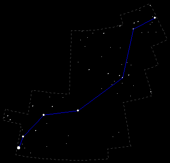 Mapa gwiazdozbioru